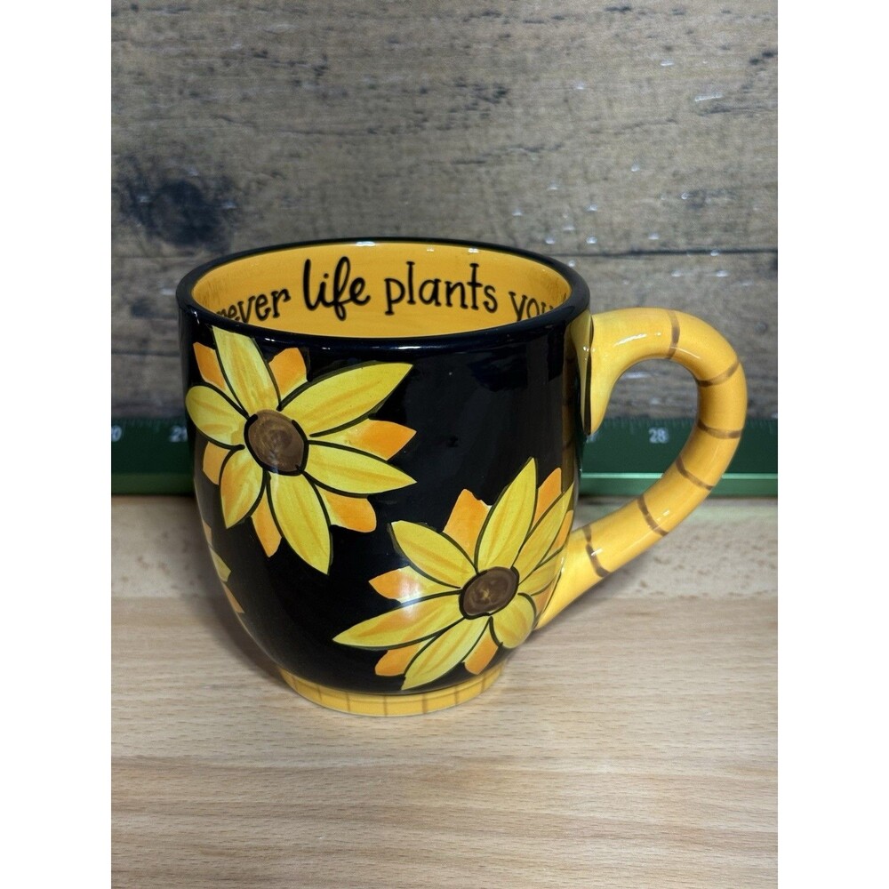 🔥Glory Haus Kalyn Dunks Mug Wherever Life plants you Bloom with Grace Ceramic